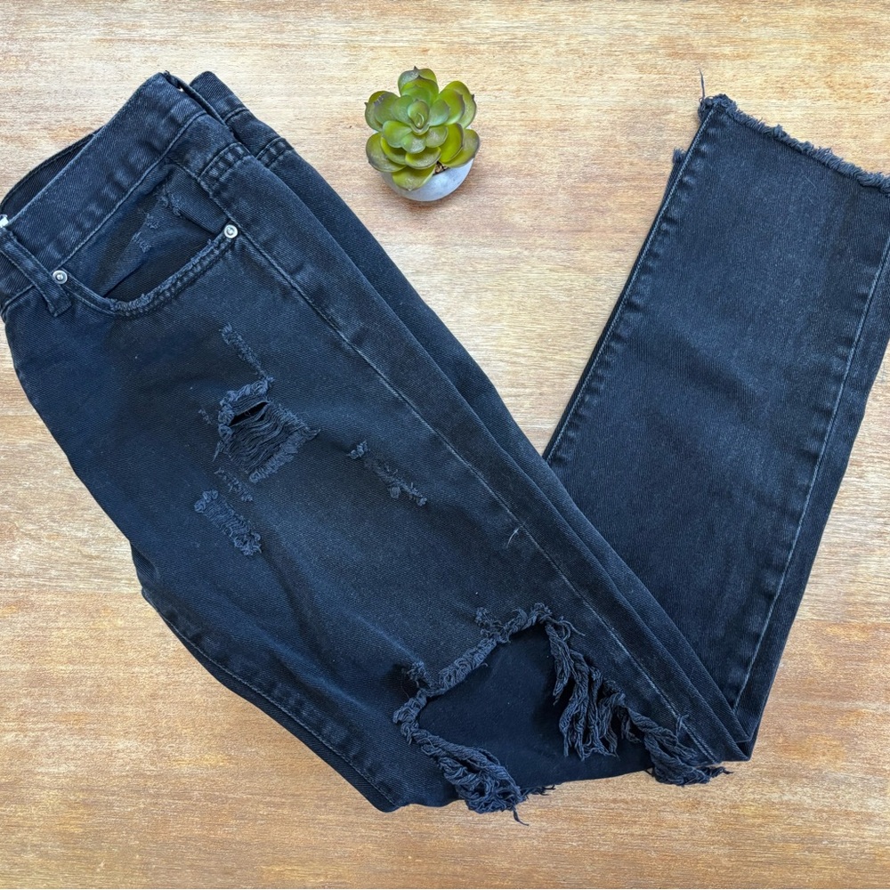 SS 27 Low Rise One Teaspoon distressed jeans